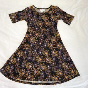 LuLaRoe girl’s Adeline swing dress size 6